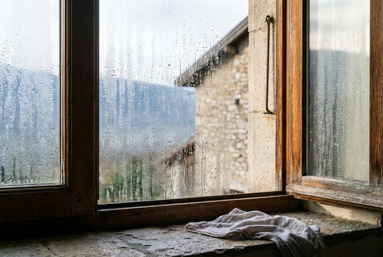 Condensation vs fuite à Saint-Julien-en-Genevois