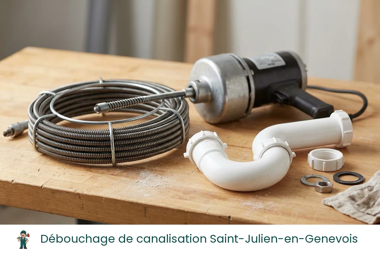 Débouchage de canalisation à Saint-Julien-en-Genevois