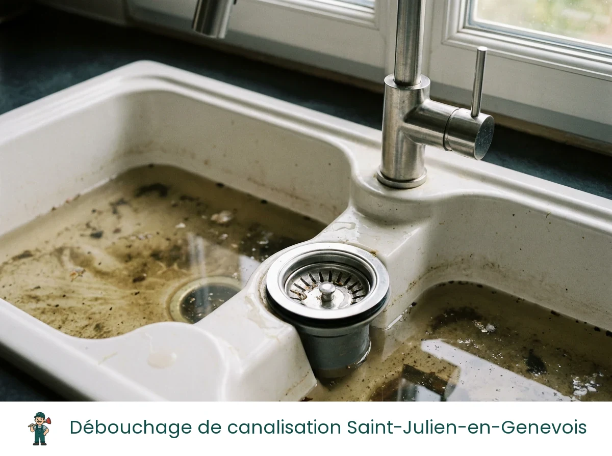 Débouchage de canalisation à Saint-Julien-en-Genevois