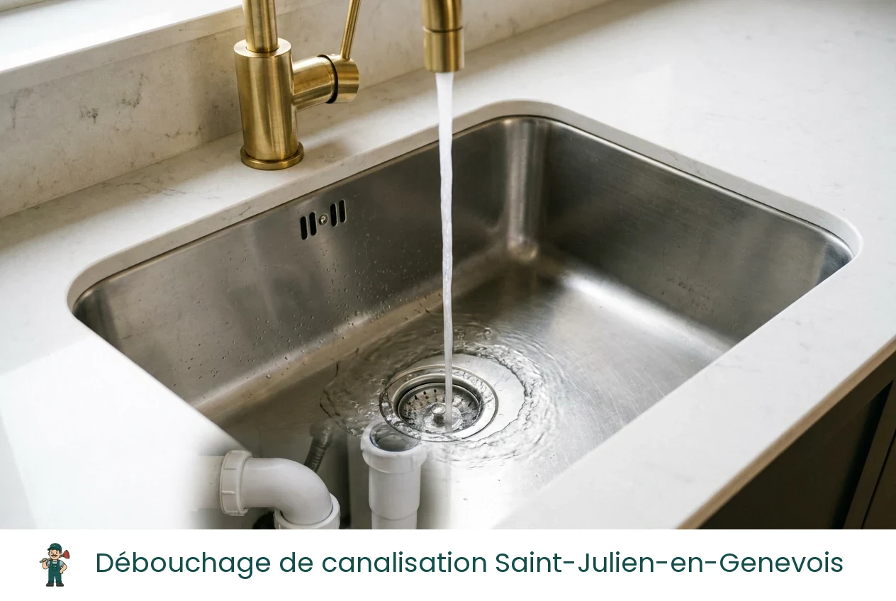 Débouchage de canalisation à Saint-Julien-en-Genevois