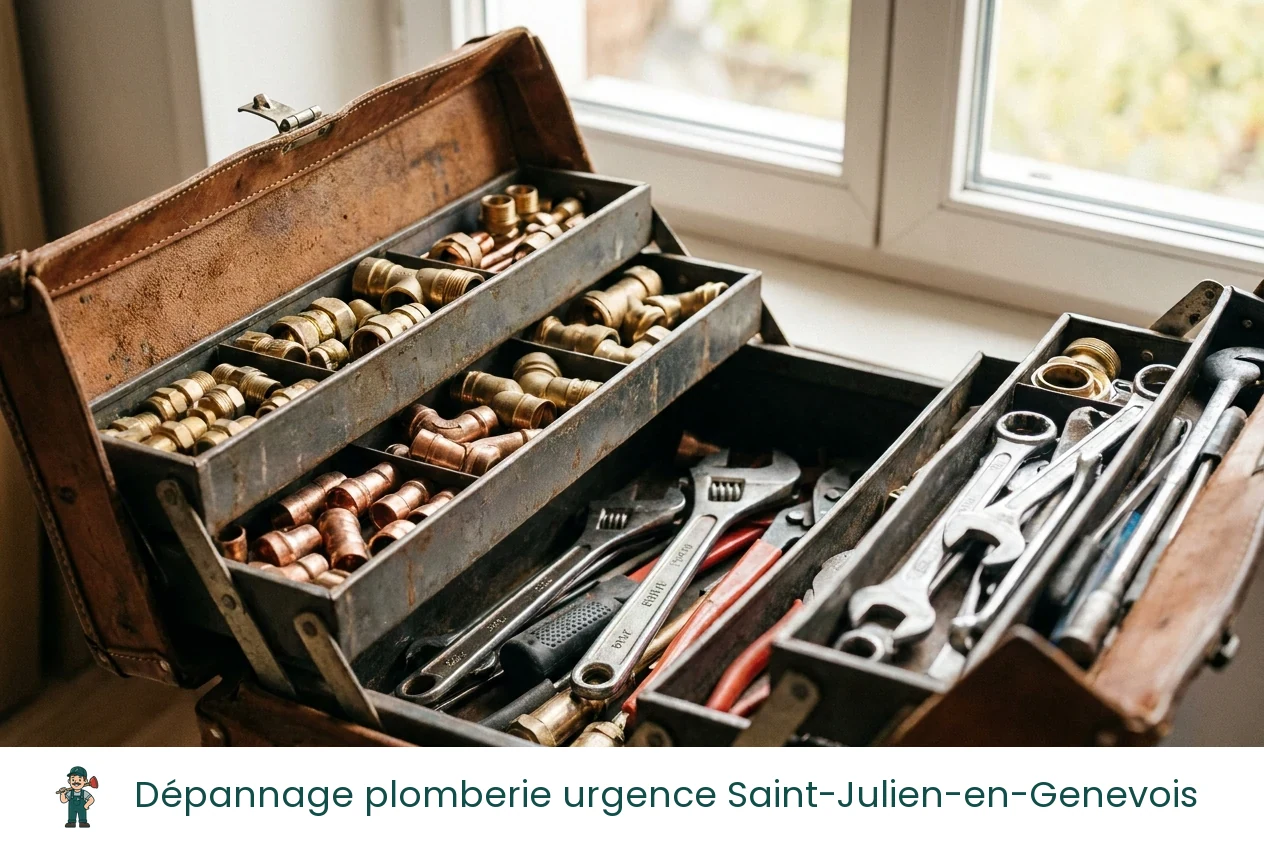 Dépannage plomberie urgence à Saint-Julien-en-Genevois