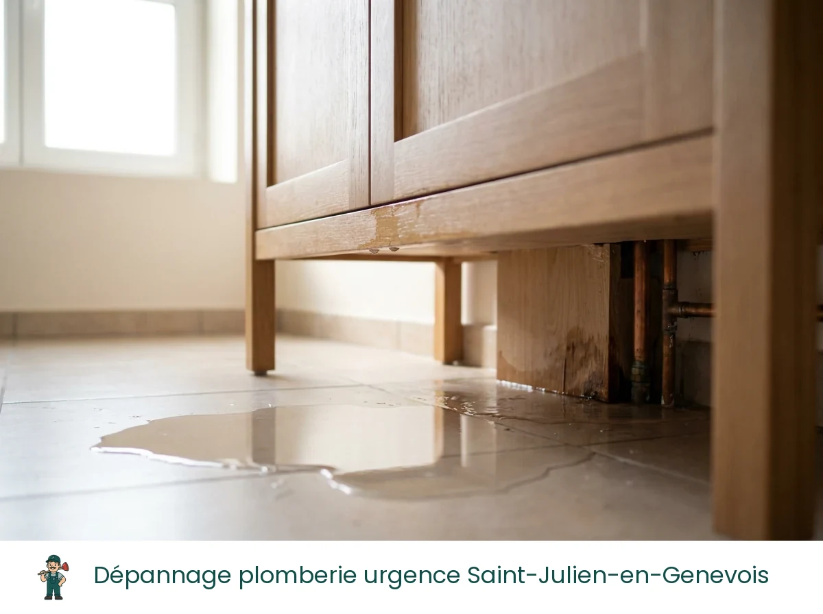Dépannage plomberie urgence à Saint-Julien-en-Genevois