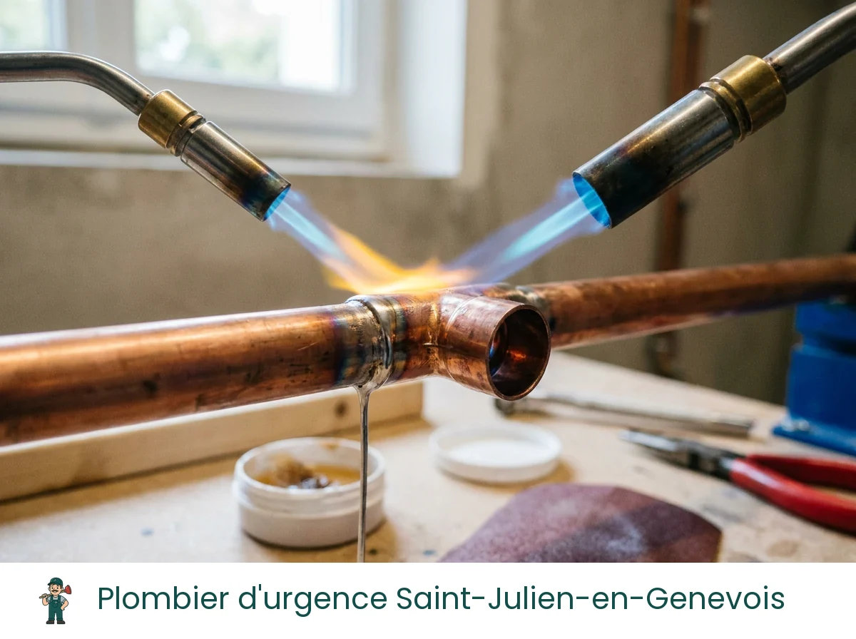 Plombier d'urgence à Saint-Julien-en-Genevois