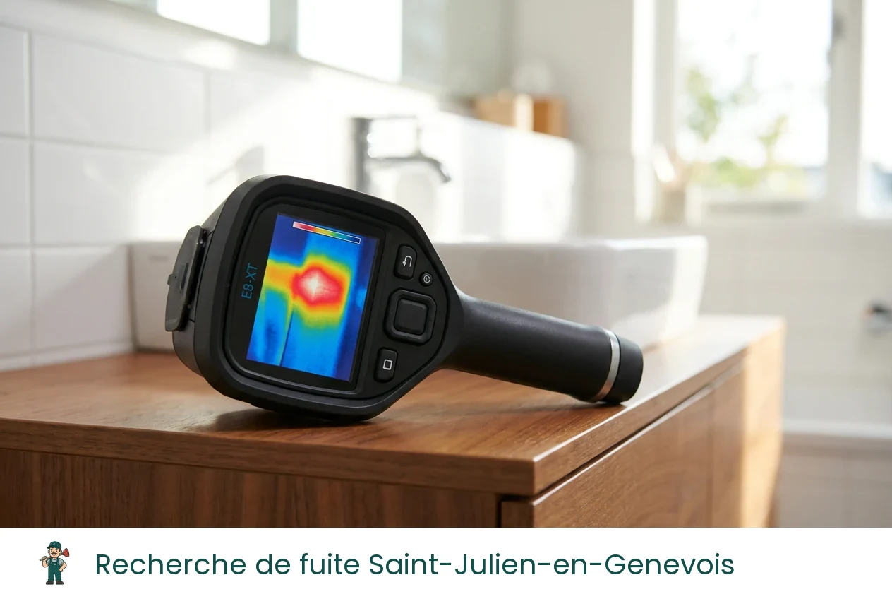 Recherche de fuite à Saint-Julien-en-Genevois