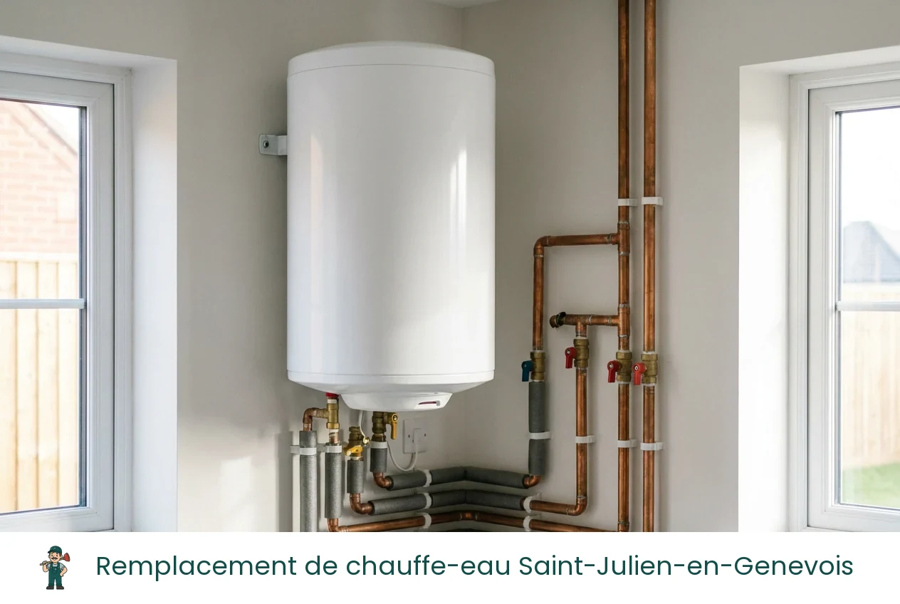 Remplacement de chauffe-eau à Saint-Julien-en-Genevois