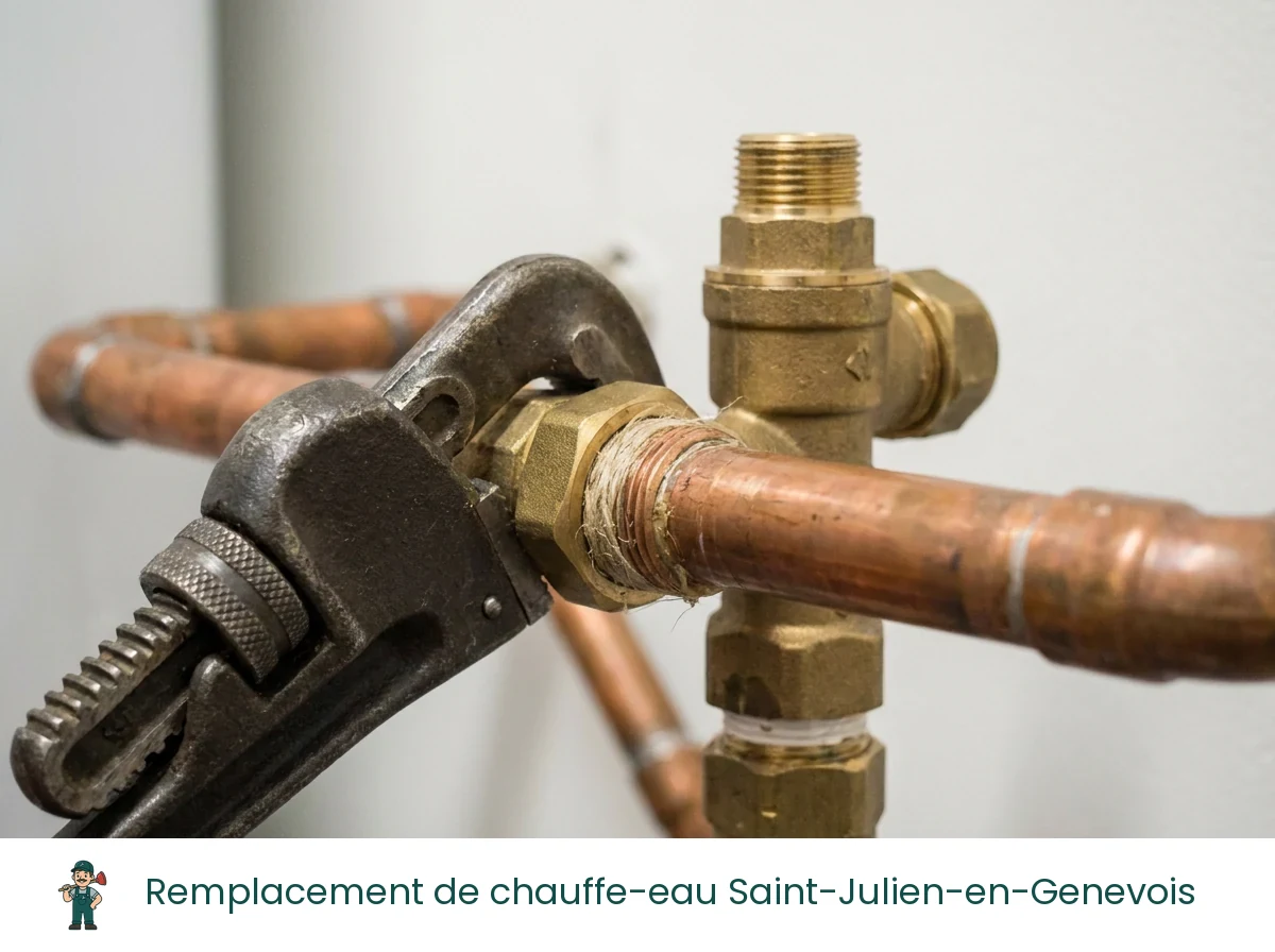 Remplacement de chauffe-eau à Saint-Julien-en-Genevois