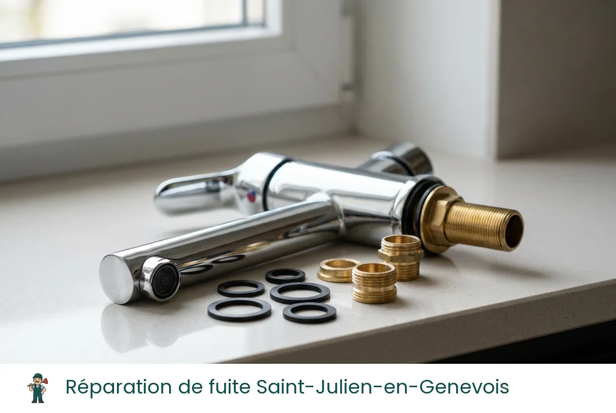 Réparation de fuite à Saint-Julien-en-Genevois