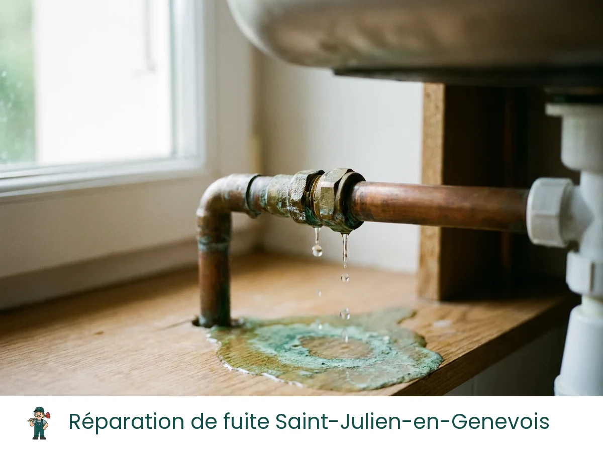 Réparation de fuite à Saint-Julien-en-Genevois