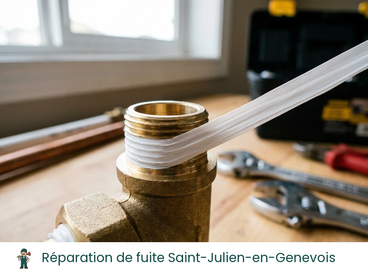 Réparation de fuite à Saint-Julien-en-Genevois